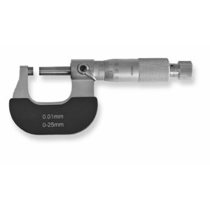 Mikromeeter mudel 533 0-25/0,01mm, Scala