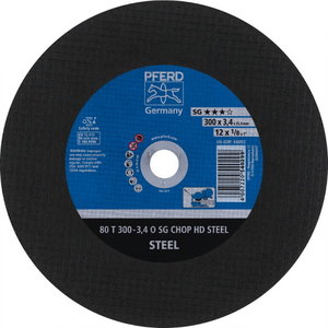 Disks 80 T300-3,4 A30 O SG-CHOP-HD 25,4, Pferd