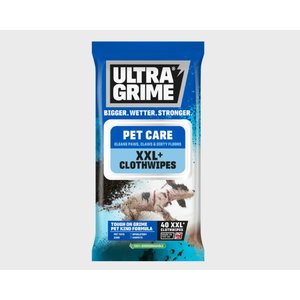 Mitrās tīrīšanas lupatiņas UltraGrime LIFE Pet Care 40 