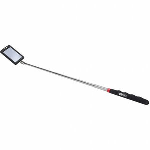 Veidrodėlis apžiūrai teleskopinis su apšvietimu  260-760mm, 50x80mm, KS Tools