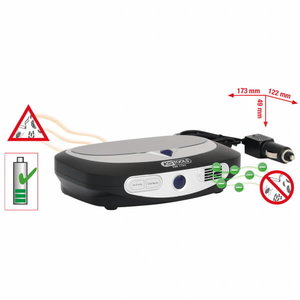 Plasma air-cleaner with ionisator technology