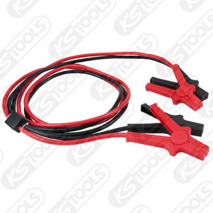 Jump leads set with surge protection Ø35mm, KS Tools