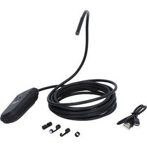 Wi-Fi video scope set with Ų 5.5 mm 0° front camera probe, 3,5m , 5 pcs 