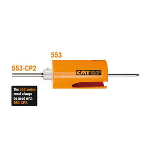 HOLE SAW DEEP CUT WOOD/PLASTIC HW Z3 H=152 D=86 RX, CMT