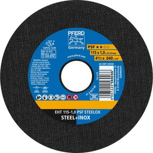 Disks PSF Steelox 115x1mm