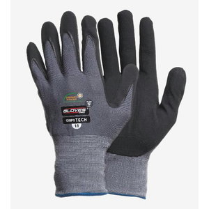 Pirštinės, delnas dengtas nitrilu, Grips Tech, Gloves Pro®