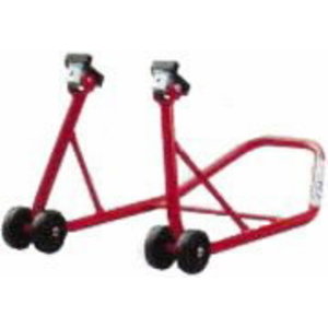 Motor-bike stand to free the front wheel, OMCN