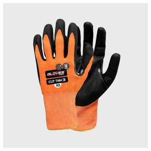 Cimdi, pretiegriešanas Cut Thin, 3 klase (B), GLOVESPRO