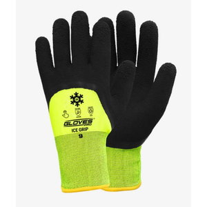 Glove vinyl foam Ice Grip black 10, Gloves Pro®