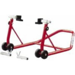 Motor-bike stand to free the rear wheel, OMCN