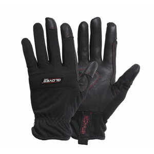 Gloves goatskin padded innerpalm  polyester backhand, Gloves Pro®