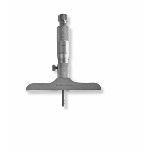 Precision depth micrometer 0-100mm 1/2mm, Scala