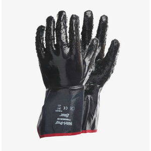 Gumijas cimdi, NITRILE ROUGH, 10, Gloves Pro®