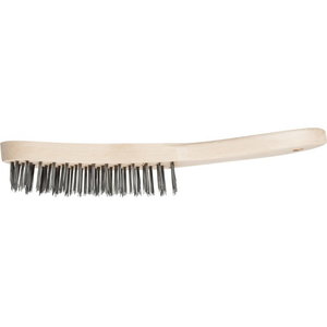 Rankinis vielinis šepetys HBU 40 Steel, 4 eilių 290mm 0,35mm, Pferd