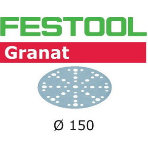 Шлифовальный диск на липучке Velcro Granat 48 отверстий 10шт, FESTOOL