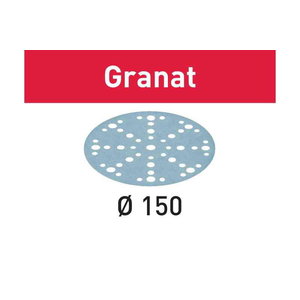 Šlifavimo popierius STF D150/48 P800 GR/50 Granat 50 vnt. 