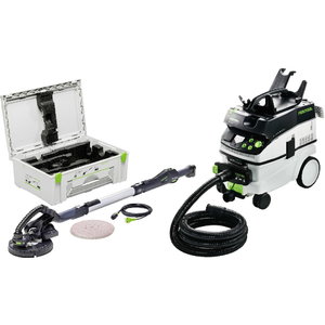 Long-reach sander LHS225-IP with dust extractor CTL36 - Set, Festool