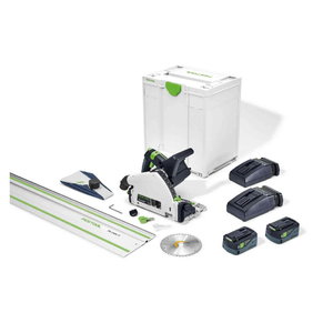 Cordless plunge-cut saw TSC 55 5,2 KEBI-Plus/XL-FS, Festool