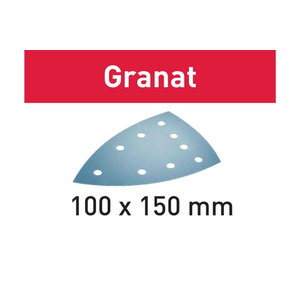 Šlifavimo popierius  GRANAT / Delta 100x150/9 / P120 / 10vnt 