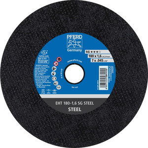 Metāla slīpdisks SG Steel 180x1,6mm, Pferd