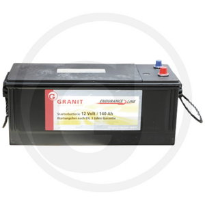 Battery 12 V / 180 Ah, filled, Granit