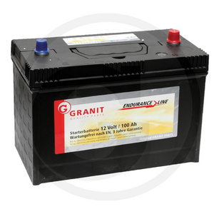 Battery 12V 100Ah TY25879, TY6128, MCEXTY6128W, Granit