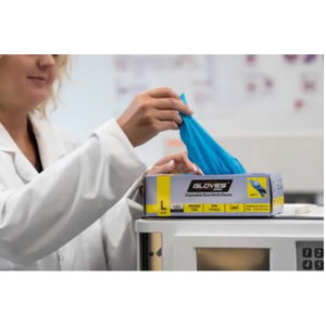 Gloves, nitrile, powderfree, blue, disposable, Gloves Pro®