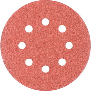 Diskas velcro KSS 8 skylės 125mm P80