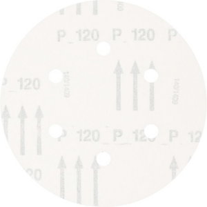 Diskas velcro KSS 6 skylės 150mm P120