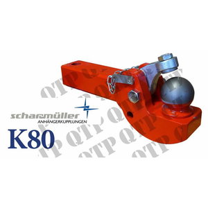 K80 Drawbar Insert John Deere Claas Axion 850