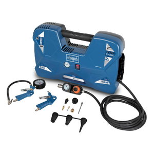 Bezeļļas kompresors Aircase, 2L tilpne + piederumi 