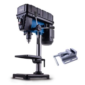 Bench drill TBM200 with adjustable worktable and bench vice