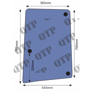 Product image of: Cab glass JD L171976, Quality Tractor Parts Ltd