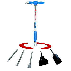 Pneumaattinen monityökalu AERO SPADE, 5-in-1, Scheppach
