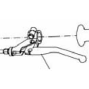 Handle clutch lever 4700002227 BG240, Husqvarna