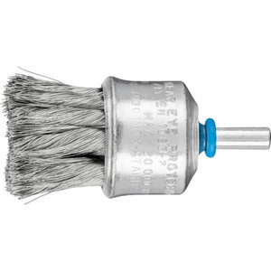 End brush PBG 30x30/6mm INOX 0,15, Pferd