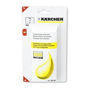 Glass cleaner concentrate 4x20 ml, Kärcher