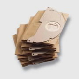 Popieriniai filtrų maišeliai A2004, A2064,WD 2, 5vnt, Kärcher
