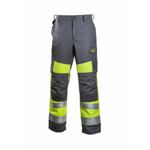 Keevitaja/elektriku püksid Multi 6001 kõrgn CL1, koll/hall 6