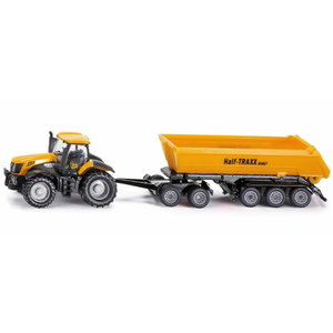 Malli JCB 8250 + peräkärry 1:87 SIKU, GRANIT