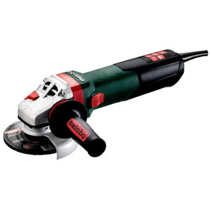 Leņķa slīpmašīna WEBA 17-125 Quick  nofiksējams,Zemas vibrācijas papildu ro, Metabo