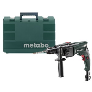 Impact drill SBE 760, carry case, Metabo