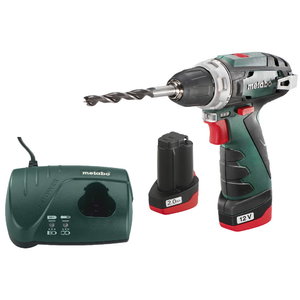 Akumuliatorinis suktuvas/gręžtuvas PowerMaxx BS Basic be lagamino, Metabo
