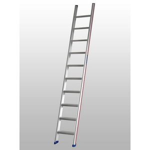 Leaning step ladder 9 steps, 2,5m 6012