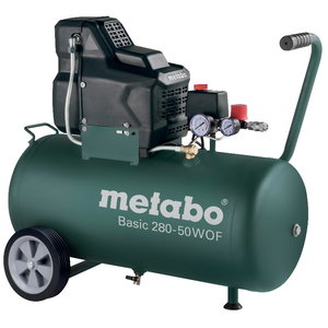 Kompresors Basic 280-50 W OF, bez eļļas, Metabo