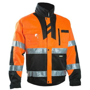 Jakk 6019 kõrgnähtav CL2, oranz/must, Dimex