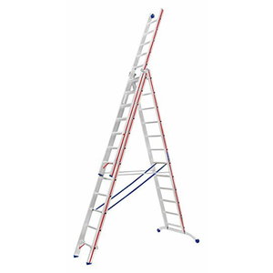 Kopėčios universalios, 3x12 kopėčios 3,63/8,66m 6047, Hymer