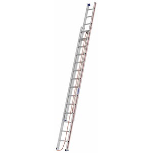 Rope-operated extension ladder, 2x14 steps. 4,18/7,26m 6051, Hymer
