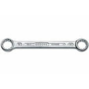 Double ended ring spanner, flat 4 10x11m, Gedore
