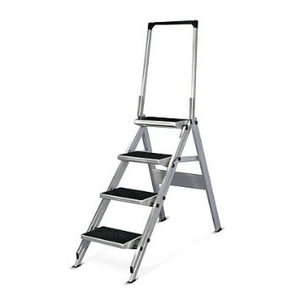 Safety steps with handrail 5 steps 6061, Hymer